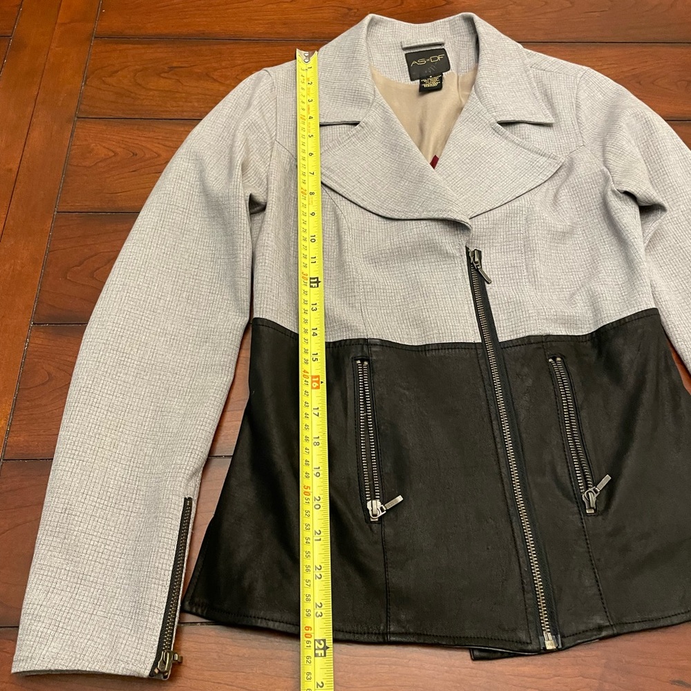 AS by DF Color Block‎ Moto Jacket - Picture 11 of 11
